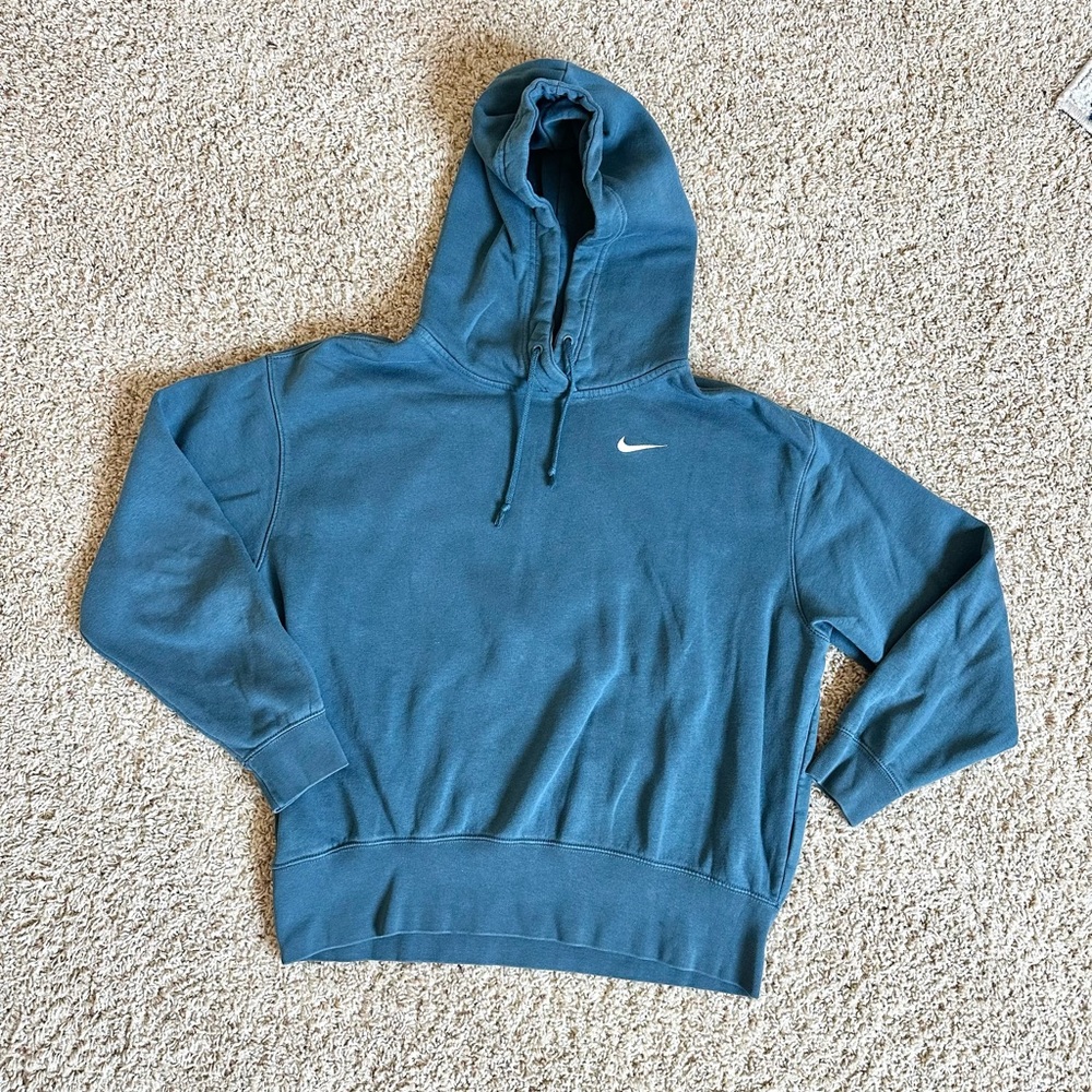 Nike Turquoise Hoodie, very soft